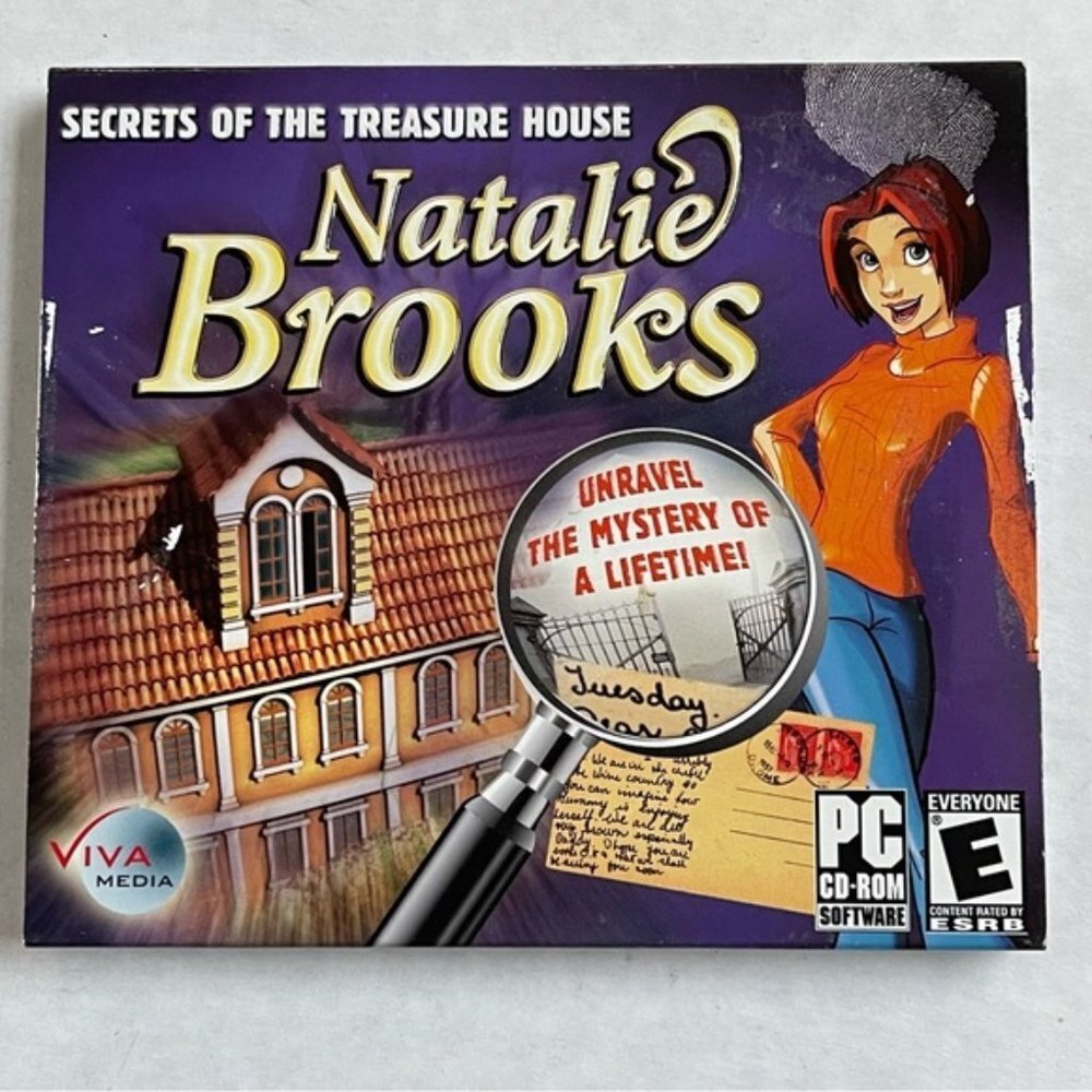 Natalie Brooks Secrets of the Treasure House PC Games CD ROM E ESRB Viva Media